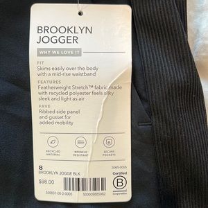 NWT Athleta Brooklyn jogger.